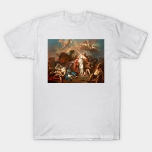 Apollo and Diana Attacking the Children of Niobe - Jacques-Louis David T-Shirt